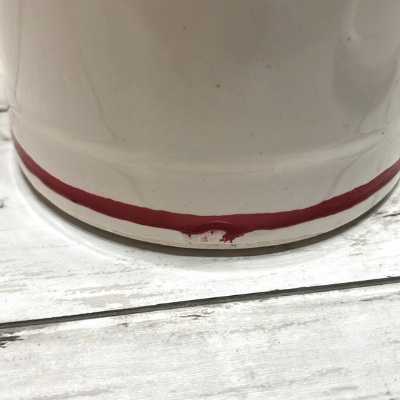 House of Webster Ceramics Canister with Lid Marked Cream Cookie Jar Milk Jug - Picture 9 of 9
